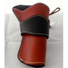 Handmade Eldorado Holster in Range Tan & Black RH: